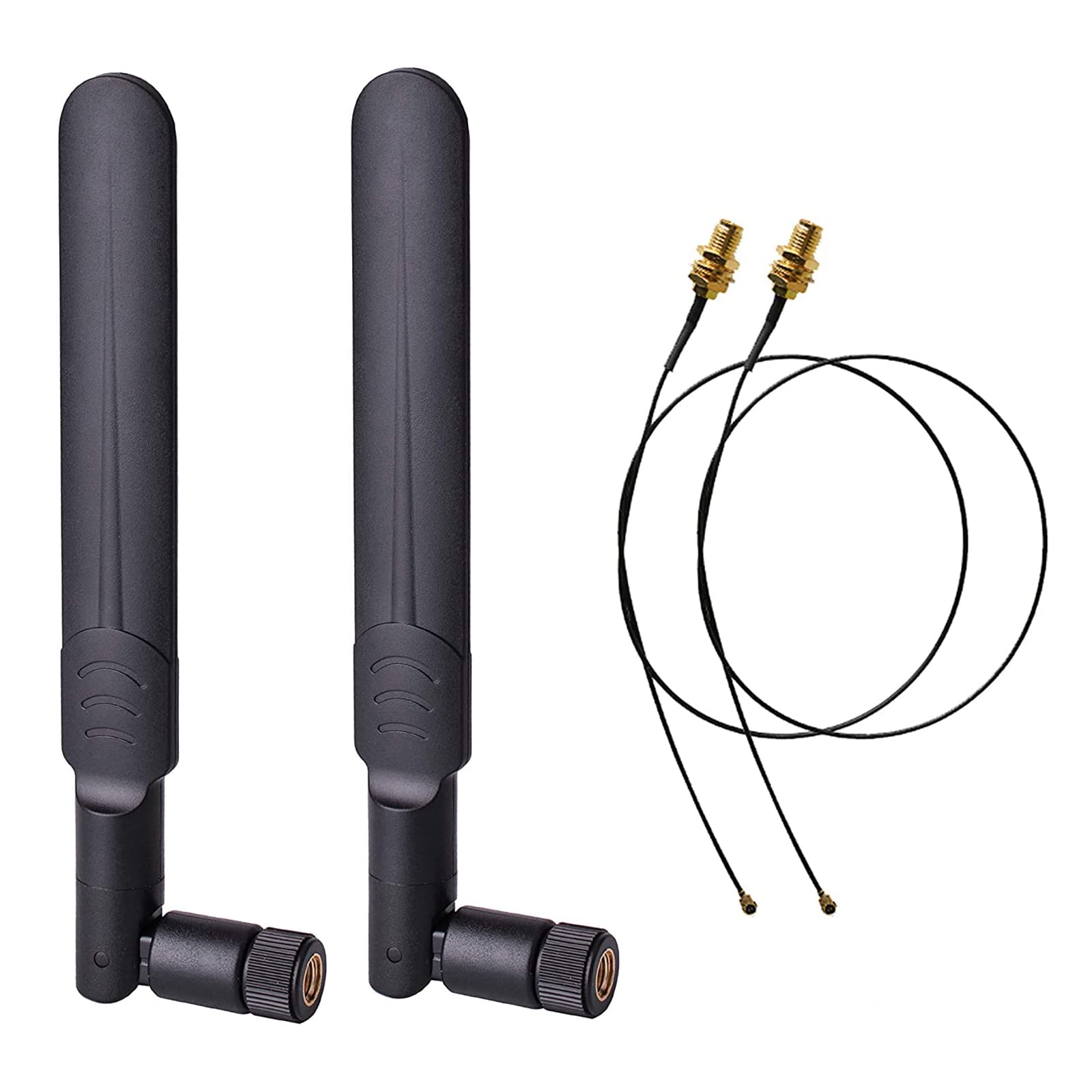 Amazon.com: 2 x 8dBi 2.4GHz 5GHz 5.8GHz Dual Band WiFi RP-SMA Male